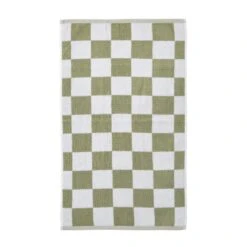 Checkerboard Cotton Towel -Elements Bathroom Deals Store 30868020 alt01