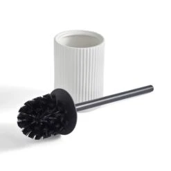 Ceramic Ribbed Toilet Brush