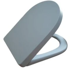 Thermoplast Dove Grey Soft Close D Shape Toilet Seat -Elements Bathroom Deals Store 30870602 alt03