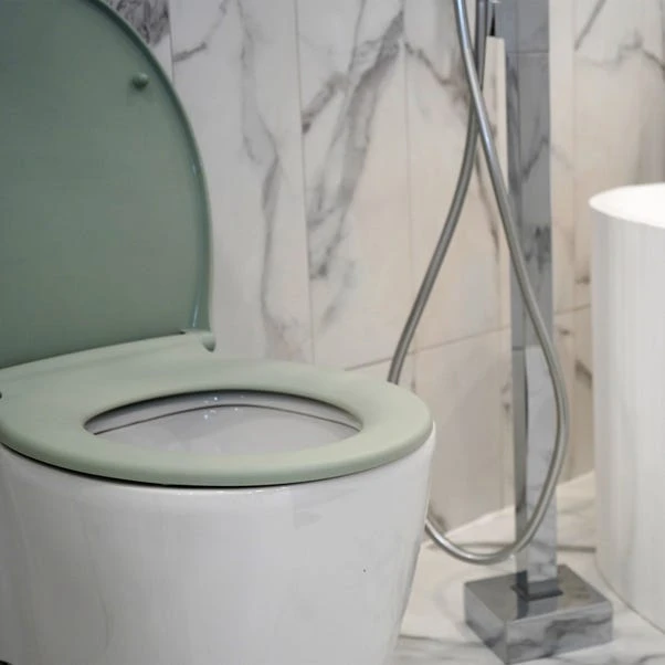 Thermoplast Sage Soft Close Toilet Seat 2 Thermoplast Sage Soft Close Toilet Seat - Image 2