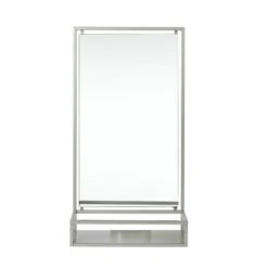 London Rectangle Wall Mirror With Shelf -Elements Bathroom Deals Store 30876103 alt02