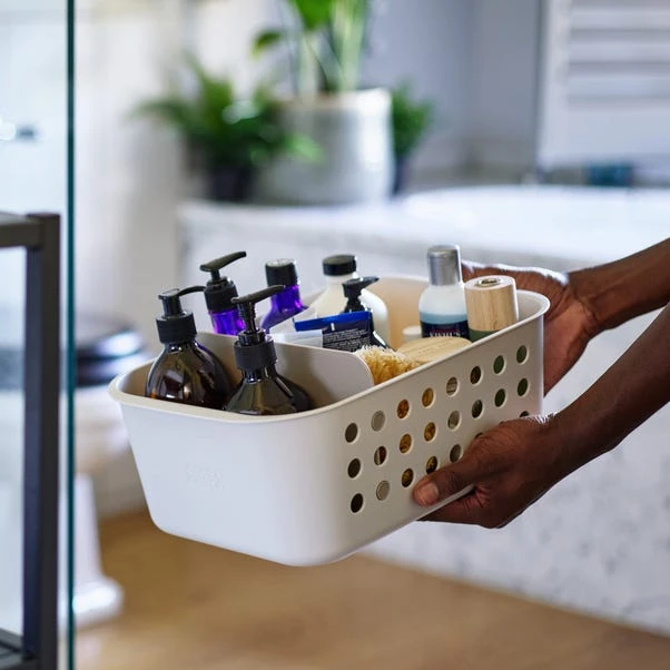 Joseph Joseph EasyStore Ecru Storage Basket 4 Joseph Joseph EasyStore Ecru Storage Basket - Image 4