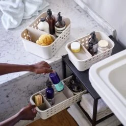 Joseph Joseph EasyStore Ecru Storage Basket 13 Joseph Joseph EasyStore Ecru Storage Basket -Elements Bathroom Deals Store 30889076 alt03