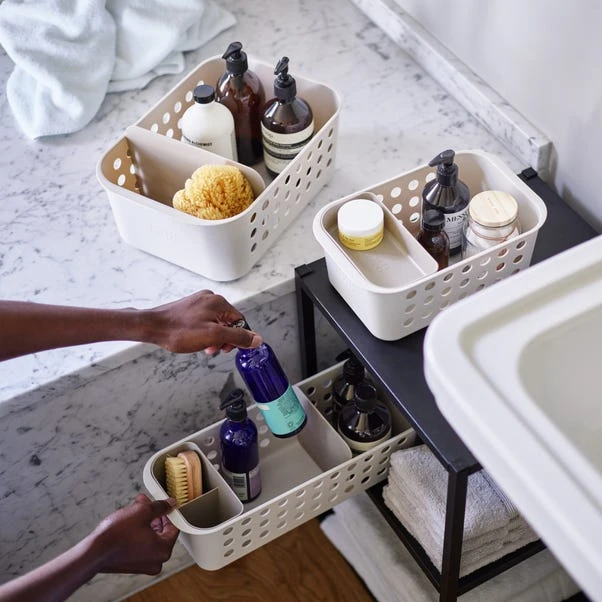 Joseph Joseph EasyStore Ecru Storage Basket 7 Joseph Joseph EasyStore Ecru Storage Basket - Image 7