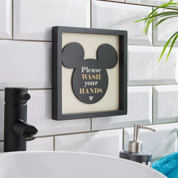 Disney Mickey Mouse Bathroom Wall Art 1 Disney Mickey Mouse Bathroom Wall Art