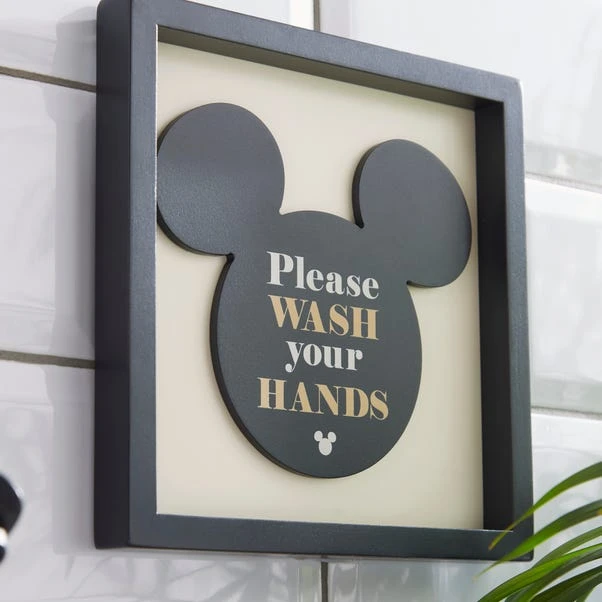 Disney Mickey Mouse Bathroom Wall Art 2 Disney Mickey Mouse Bathroom Wall Art - Image 2