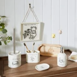 Disney Winnie The Pooh Engraved Wooden Tray -Elements Bathroom Deals Store 30890484 alt09