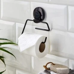 Wire Suction Toilet Roll Holder -Elements Bathroom Deals Store 30890522