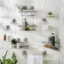 Wire Suction Toilet Roll Holder -Elements Bathroom Deals Store 30890523 alt09