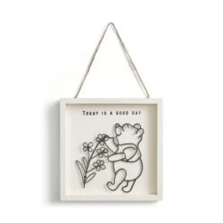 Disney Winnie The Pooh Hanging Plaque -Elements Bathroom Deals Store 30890535 alt02