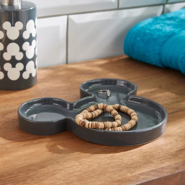 Disney Mickey Mouse Ceramic Trinket Tray 1 Disney Mickey Mouse Ceramic Trinket Tray