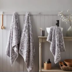 Dreams And Drapes Aveline Cotton Towel -Elements Bathroom Deals Store 30890706