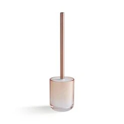 Ombre Apricot Glass Toilet Brush -Elements Bathroom Deals Store 30890974 alt02