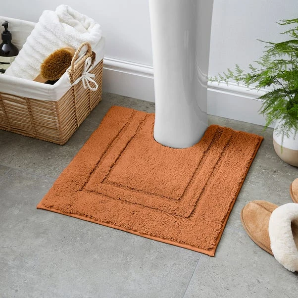Luxury Cotton Pedestal Mat 1 Luxury Cotton Pedestal Mat