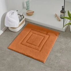 Luxury Cotton Non-Slip Shower Mat -Elements Bathroom Deals Store 30892302