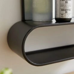 Elements Squoval Wall Mirror With Curling Shelf -Elements Bathroom Deals Store 30893751 alt01