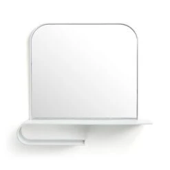 Elements Squoval Wall Mirror With Curling Shelf -Elements Bathroom Deals Store 30893752 alt02