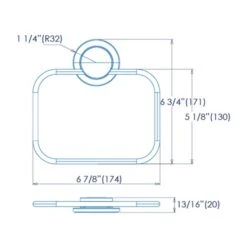 Croydex Stick-n-Lock Towel Rail -Elements Bathroom Deals Store 30908858 alt06