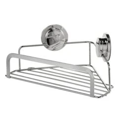 Croydex Stick-n-Lock Corner Basket -Elements Bathroom Deals Store 30908860 alt03