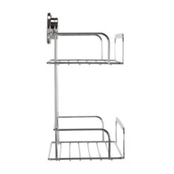 Croydex Stick-n-Lock 2 Tier Cosmetic Basket -Elements Bathroom Deals Store 30908861 alt03