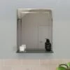 Croydex Rydal Double Layer Bathroom Wall Mirror With Shelf