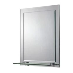 Croydex Rydal Double Layer Bathroom Wall Mirror With Shelf -Elements Bathroom Deals Store 30908874 alt02