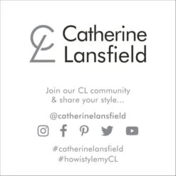 Catherine Lansfield Larsson Geometric Shower Curtain -Elements Bathroom Deals Store 30916016 alt05