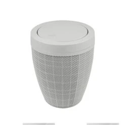 Addis Hessian Swing Lid Bathroom Bin -Elements Bathroom Deals Store 30919626 alt03