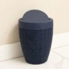 Addis Hessian Swing Lid Bathroom Bin