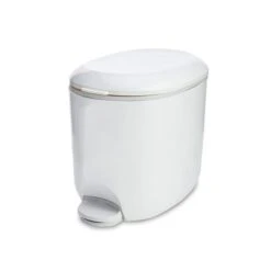 Addis White 4 Litre Pedal Bin -Elements Bathroom Deals Store 30919697 alt02