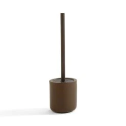 Chocolate Ceramic Toilet Brush -Elements Bathroom Deals Store 30925267 alt02