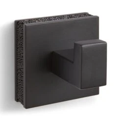 Sparkle Black Square Towel Hook -Elements Bathroom Deals Store 30925269 alt02