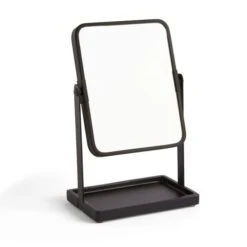 Freestanding Square Dressing Table Mirror With Tray -Elements Bathroom Deals Store 30925335 alt02