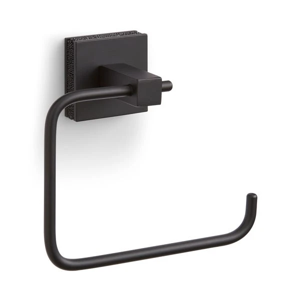 Sparkle Black Square Toilet Roll Holder 3 Sparkle Black Square Toilet Roll Holder - Image 3