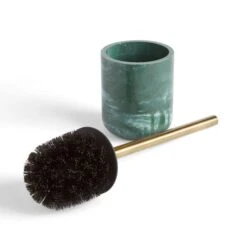 Nouveau Green Marble Resin Toilet Brush -Elements Bathroom Deals Store 30925487 alt02