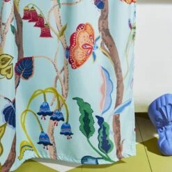 Sophie Robinson Whimsical Garden Shower Curtain 7 Sophie Robinson Whimsical Garden Shower Curtain -Elements Bathroom Deals Store 30932059 alt02