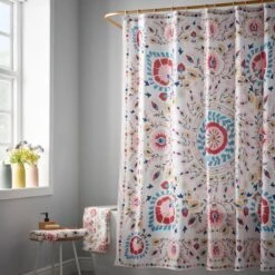Hani Floral Shower Curtain