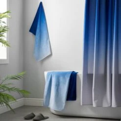 Ombre Blue Shower Curtain -Elements Bathroom Deals Store 30932208 alt03