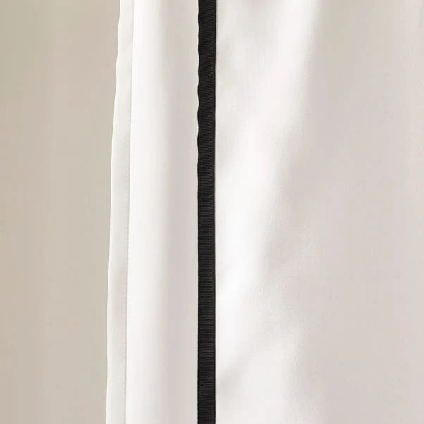 Monochrome Stitch Shower Curtain 3 Monochrome Stitch Shower Curtain - Image 3