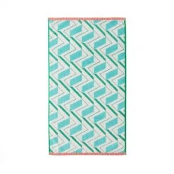 Sophie Robinson Zig Zag Cotton Towel -Elements Bathroom Deals Store 30932242 alt03