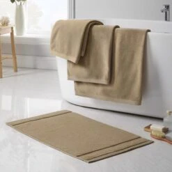 Turkish Luxury Heavyweight Cotton Bath Mat -Elements Bathroom Deals Store 30932252 alt03