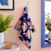 Sophie Robinson Tree Peony Cotton Towel