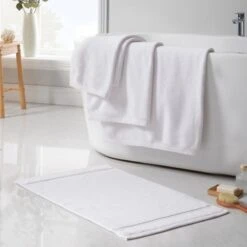 Turkish Luxury Heavyweight Cotton Bath Mat -Elements Bathroom Deals Store 30933386 alt02