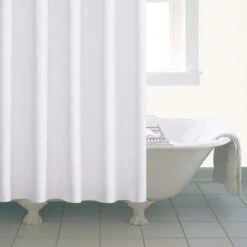 Waffle XL Shower Curtains -Elements Bathroom Deals Store 30937662