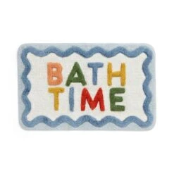 Bath Time Slogan Bath Mat -Elements Bathroom Deals Store 30939023 alt02