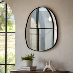 Lisbon Pebble Wall Mirror 22 Lisbon Pebble Wall Mirror -Elements Bathroom Deals Store 30959885 alt01