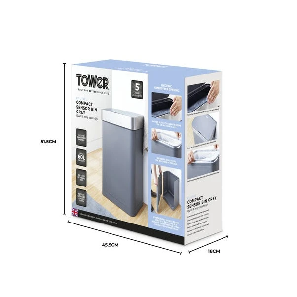 Tower Compact 60L Sensor Bin 9 Tower Compact 60L Sensor Bin - Image 9