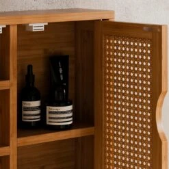 Avani Wall Cabinet, Bamboo -Elements Bathroom Deals Store 30964272 alt03