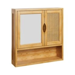 Avani Wall Cabinet, Bamboo -Elements Bathroom Deals Store 30964272 alt04
