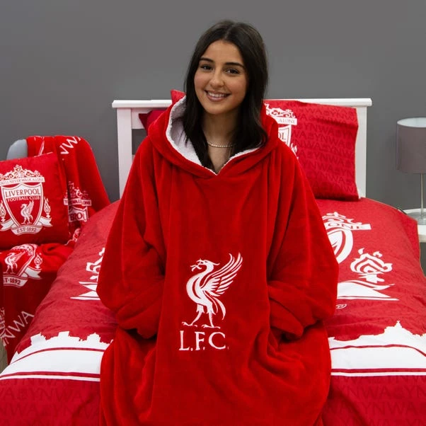 Liverpool Redout Hooded Wearable Fleece 1 Liverpool Redout Hooded Wearable Fleece